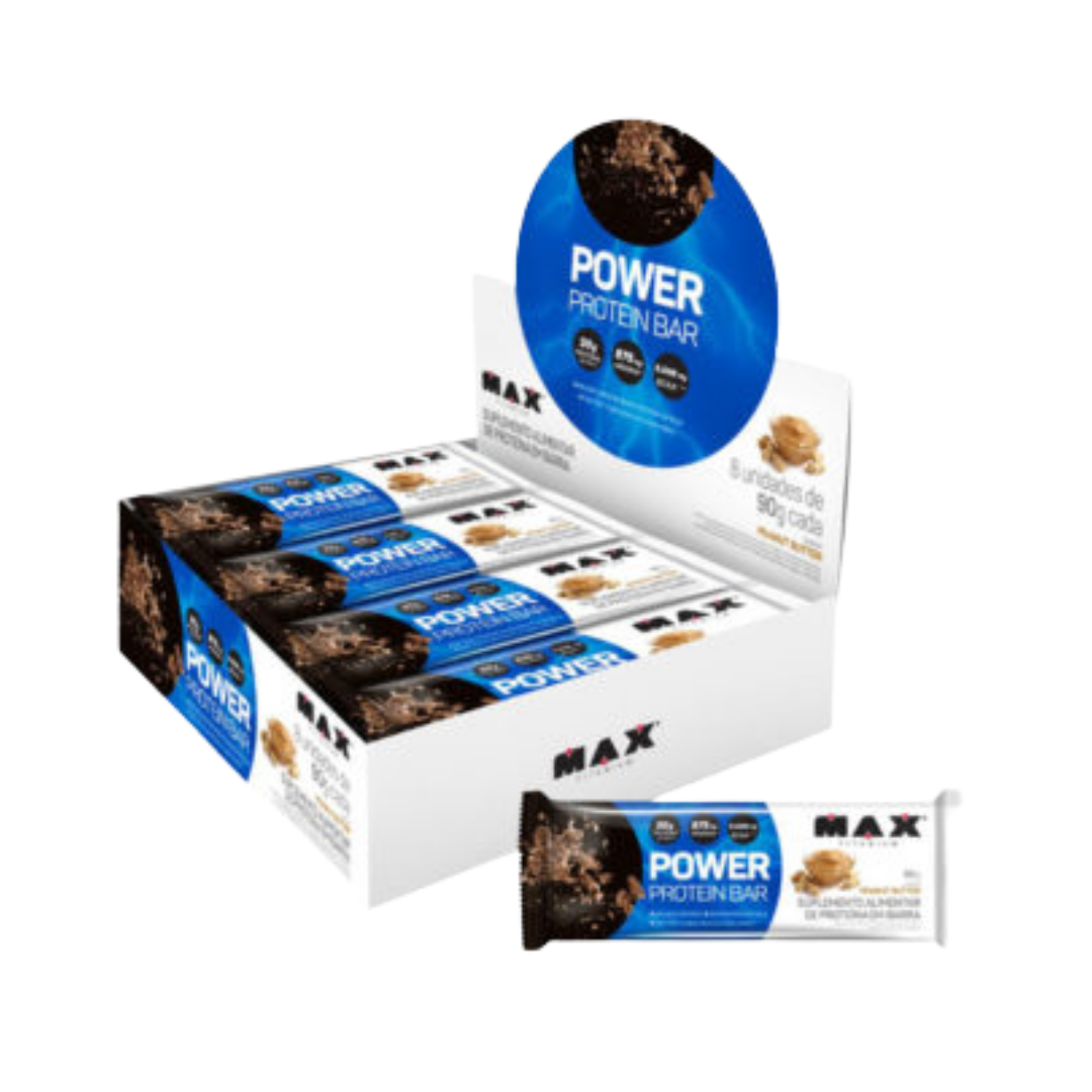 Power Protein Bar (caixa com 8 unid. 90g)