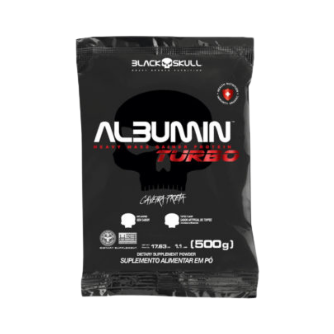 Albumin Turbo Refil (500g) sem Sabor